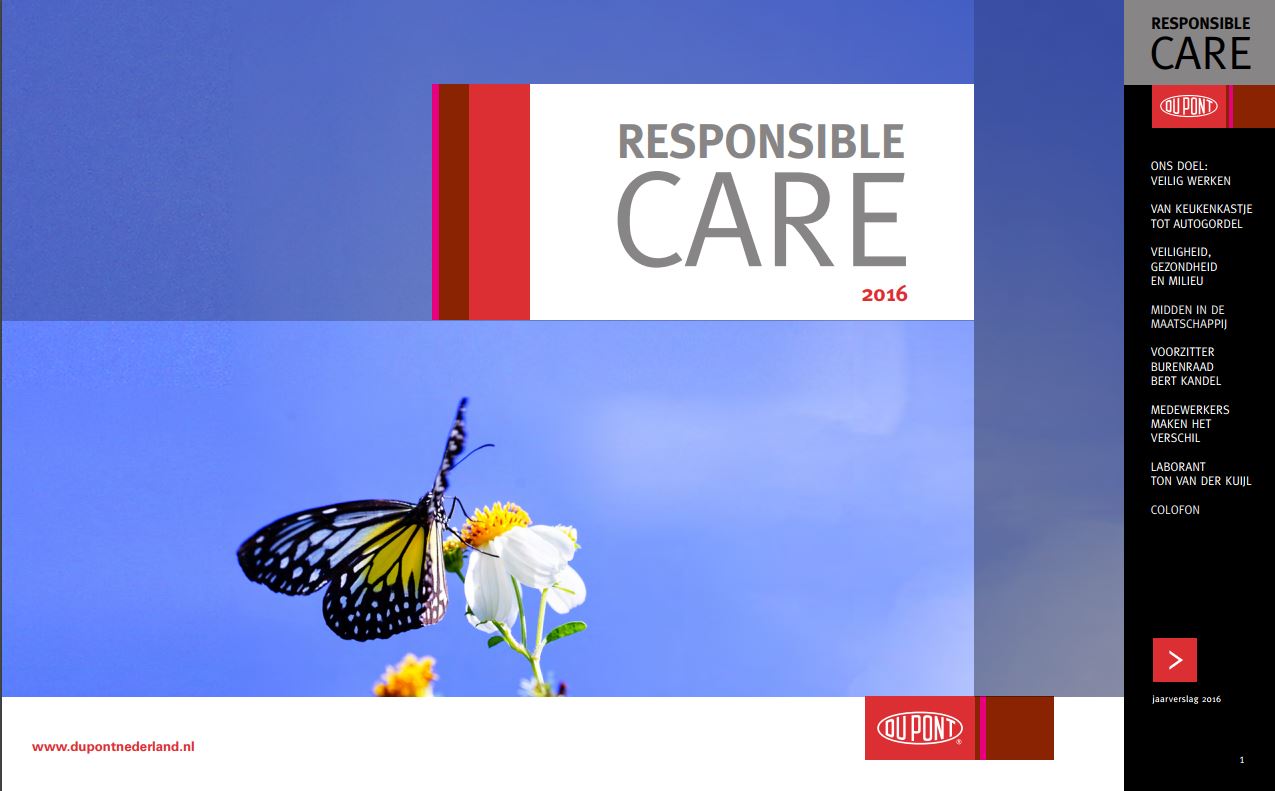 DuPont Responsible Care rapport