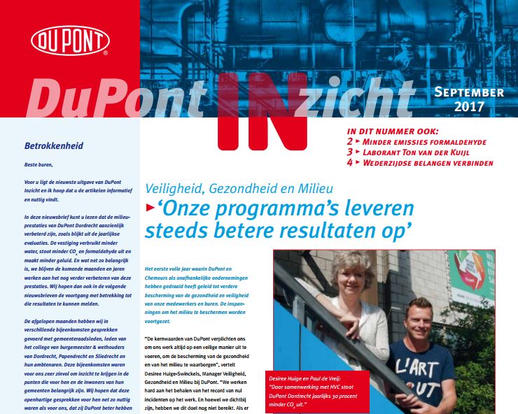 DuPont INzicht september cover